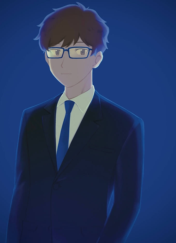 父の日の絵のつもりだった